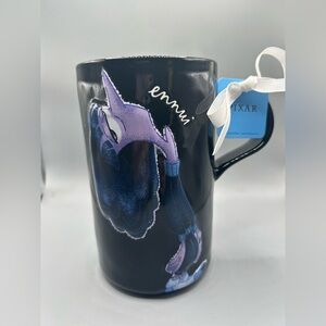 Rae Dunn Disney Pixar Inside Out ENNUI Tall Black Mug Boredom 2025 NEW